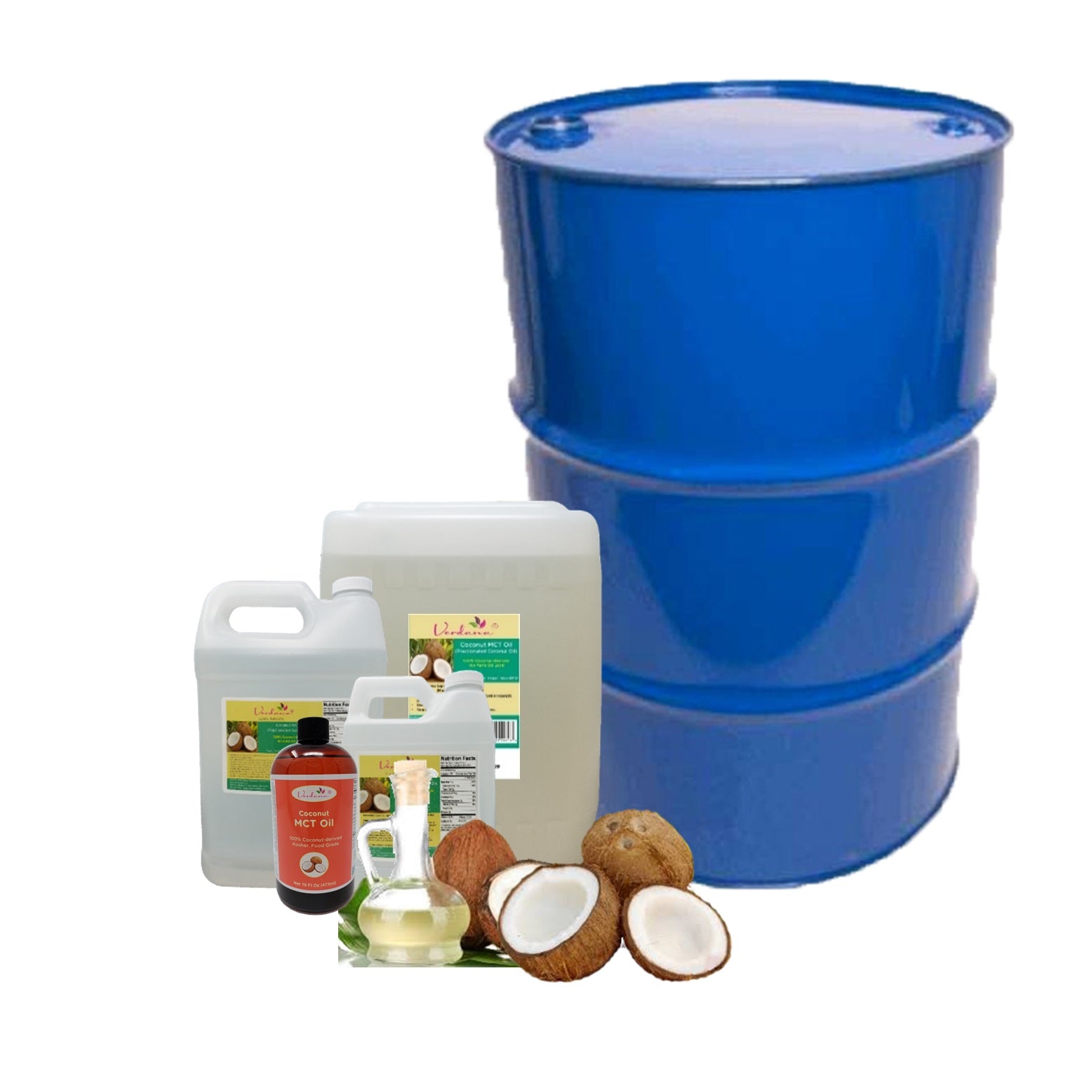MCT Oil Bulk Wholesale - Organic Coconut MCT, Regular Coconut MCT and Palm MCT - Fractionated