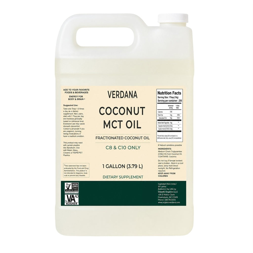 Bulk MCT Oil Supplier | Organic & Conventional Coconut MCT Oil – 1 Gal, 5 Gal & Drums