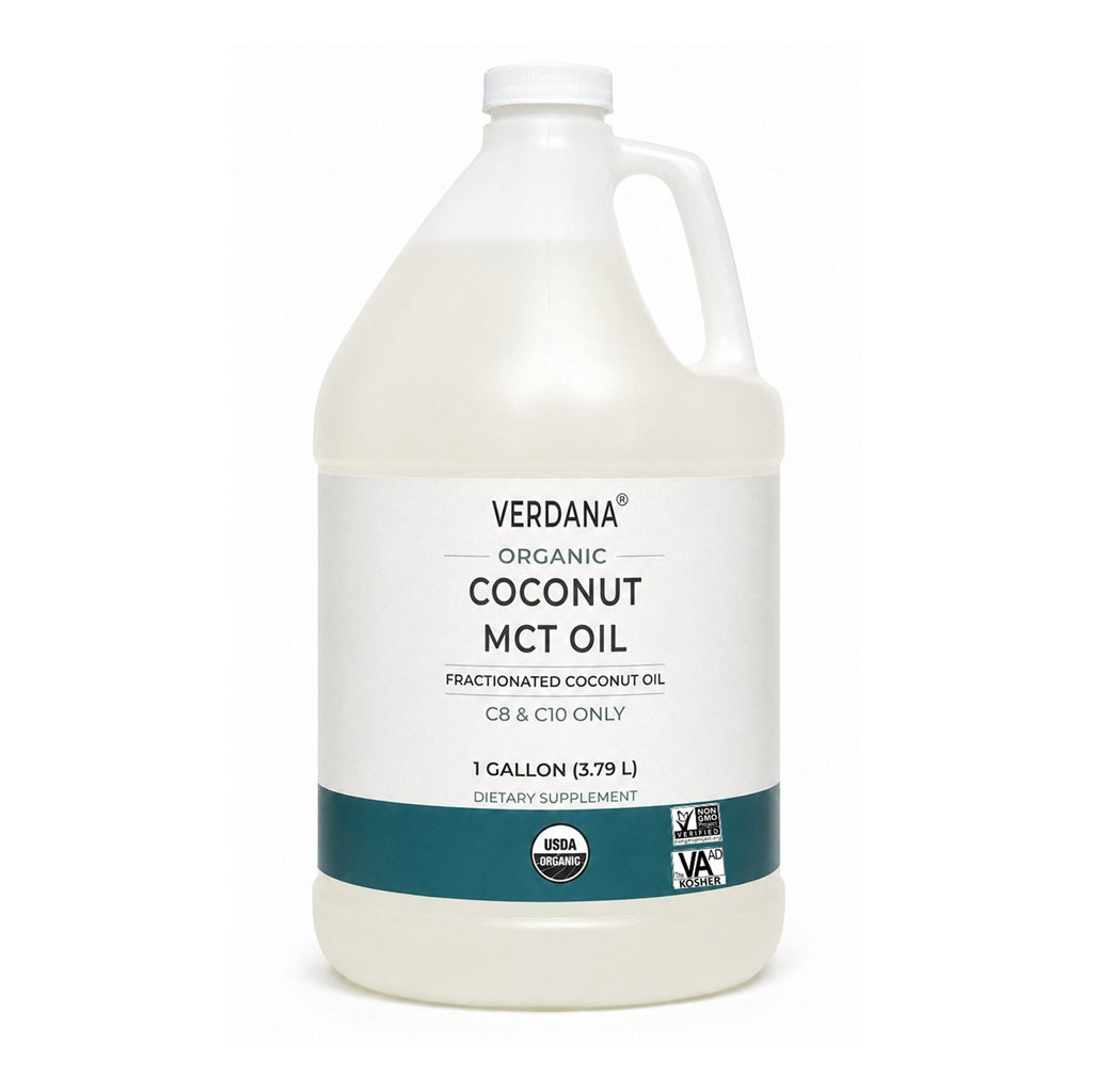 Bulk MCT Oil Organic Coconut MCT Oil, 1 Gallon, 5 Gallon & 190 Kg Dr Organic Verdana Bulk MCT Oil Organic Coconut MCT Oil, 1 Gallon, 5 Gallon & 190 Kg Dr Organic Verdana