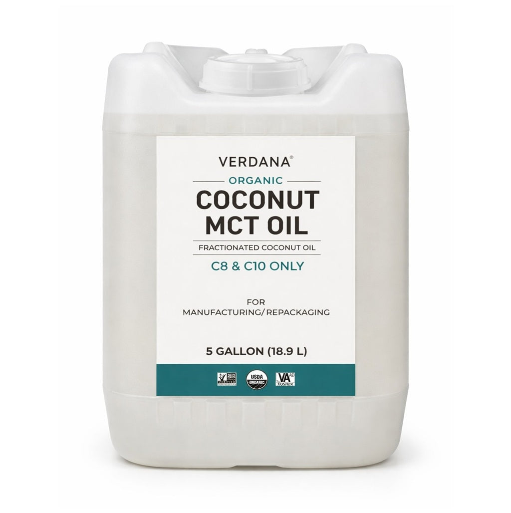 Bulk MCT Oil Organic Coconut MCT Oil, 1 Gallon, 5 Gallon & 190 Kg Drum Bulk MCT Oil Organic Coconut MCT Oil, 1 Gallon, 5 Gallon & 190 Kg Drum