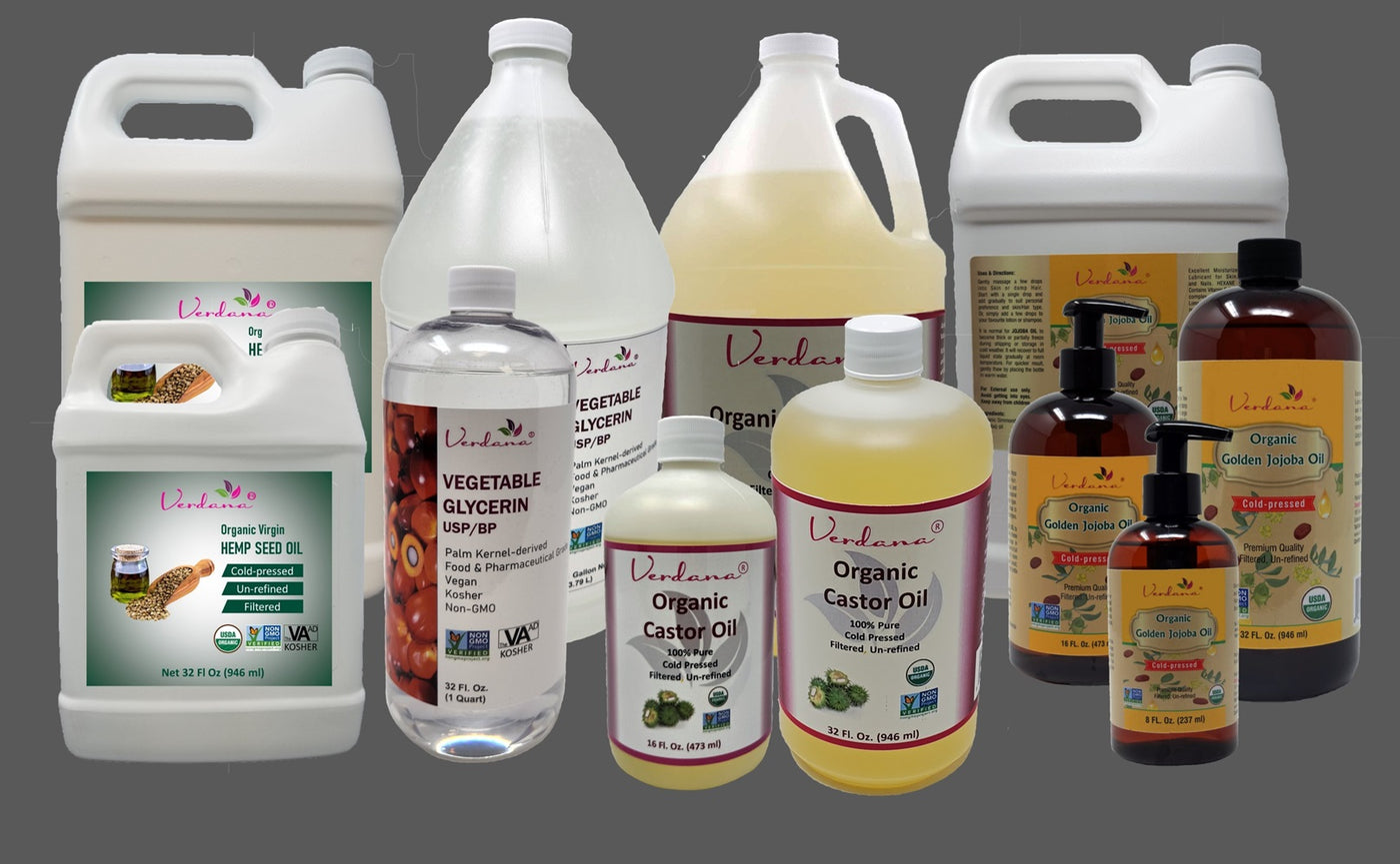 MCT Oil Bulk - Fractionated Coconut Oil - Wholesale - Verdana Brand -  Organic Verdana